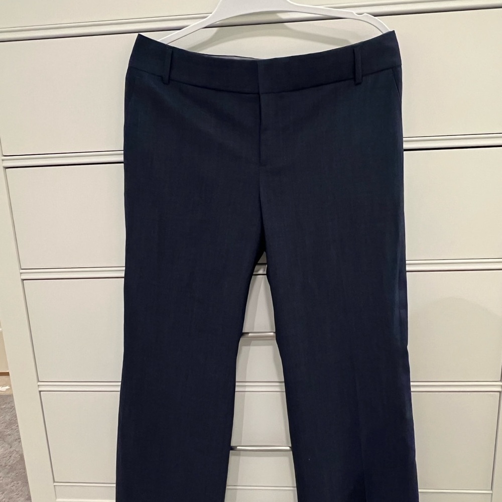 Banana Republic Martin Fit Navy/Dark Blue Women's Trousers